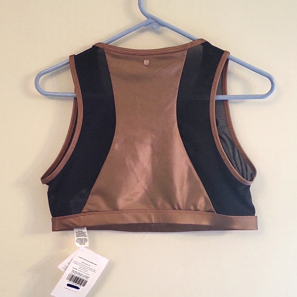 Fabletics Cam'ron Metalic Large Sports Bra - Picture 4 of 4